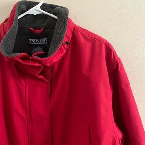 Land’s End Red Winter Jacket